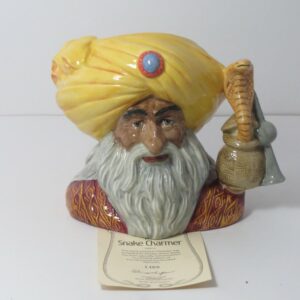 #722 Royal Doulton The Snake Charmer Jug