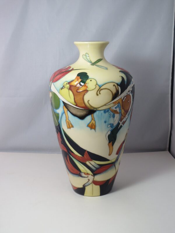 #1544 Moorcroft Duck Pond Vase - 50 only!
