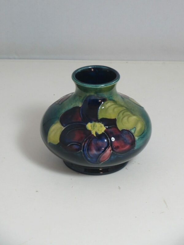 #2473 Walter Moorcroft Clematis Vase (Circa 1950s)