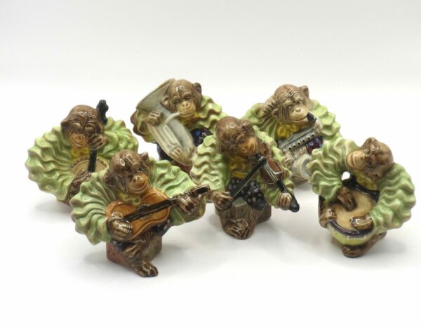 #3027  FULL SET OF BESWICK MONKEY BAND