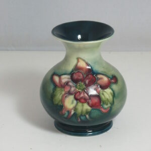#2475 Walter Moorcroft Columbine Vase (Circa 1955)