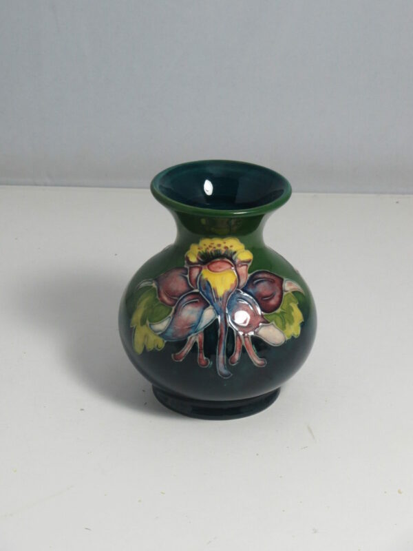#2509 Walter Moorcroft Columbine Vase (1945-1955)