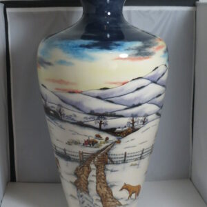 #2516 Moorcroft Woodside Farm Prestige Vase (72/20)