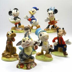 #3037 EXTREMELY RARE FULL SET OF BESWICK DISNEY CHARACTERS