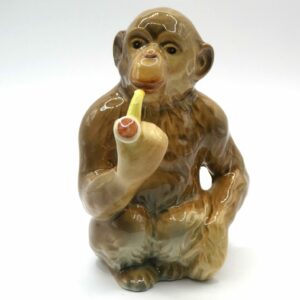 #BESWICK CHIMPANZEE SMOKING PIPE (Model 1049)