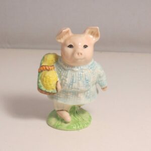 Little Pig Robinson (Blue Checked Dress)