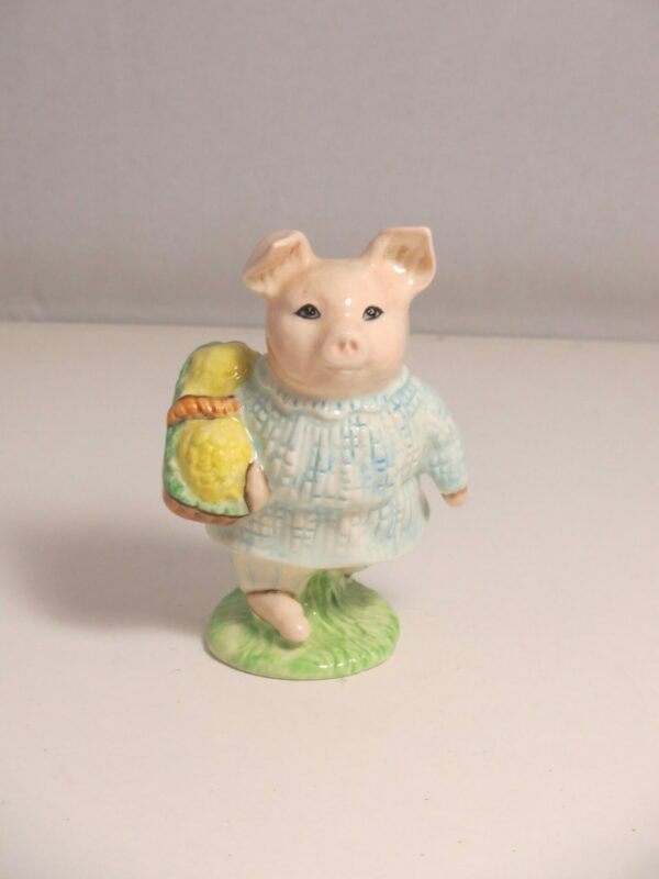 Little Pig Robinson (Blue Checked Dress)
