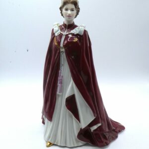 #3675 Royal Worcester Queen Elizabeth II
