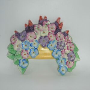 #3842 Beswick Bowl of Flowers Wall Plaque