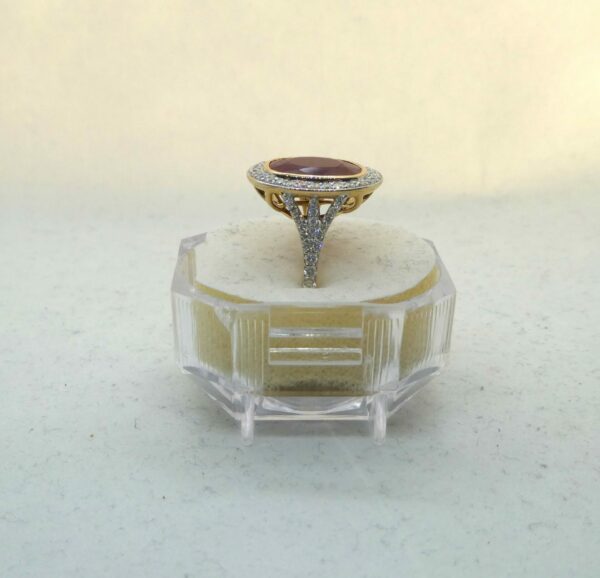 #3900 14ct Yellow Gold Ruby & Diamond Ring (Value: $14,960.00) - Image 3