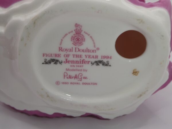 HN3447 Royal Doulton "Jennifer" (Figure of the Year 1994) - Image 3