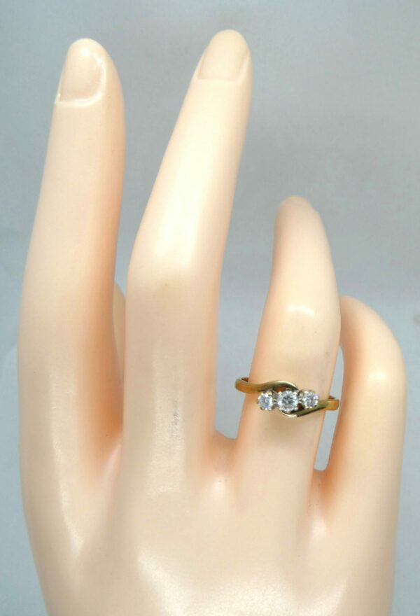 #3650 9ct Yellow Gold Diamond Ring - Value: $2,890.00
