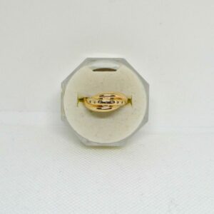 #3996 9ct Yellow Gold Diamond Ring