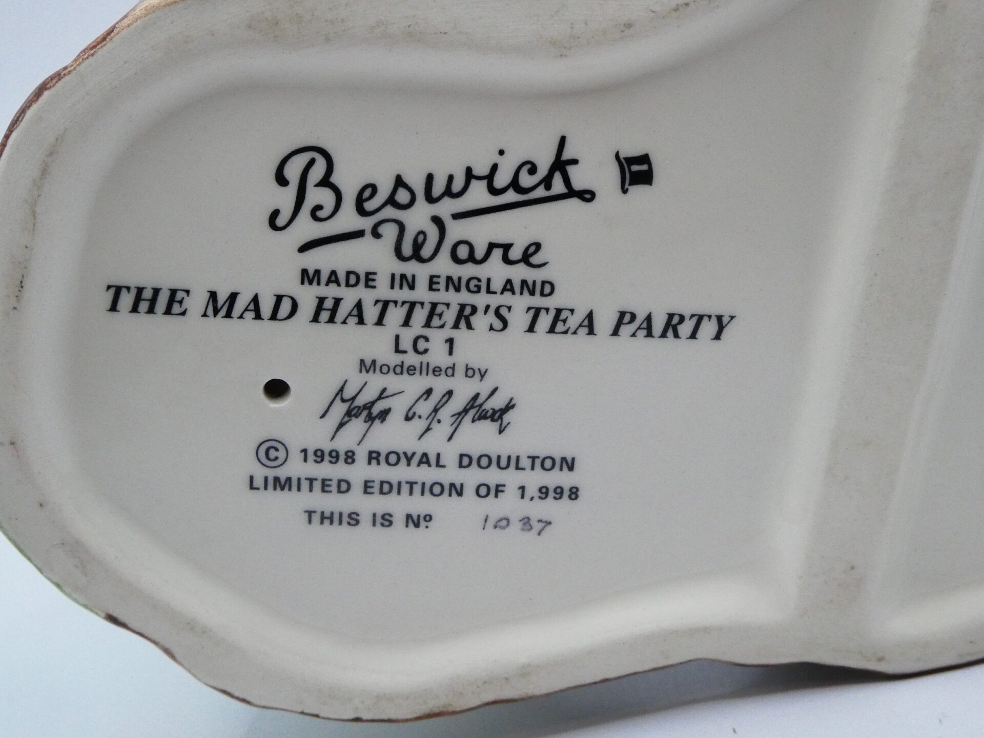 #3848 Mad Hatter's Tea Party Tableau - Image 2