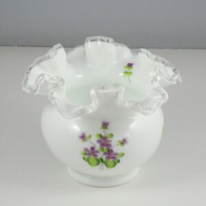 Fenton Silver Crest Vase