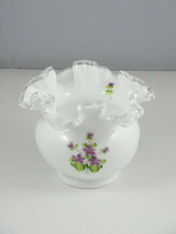 Fenton Silver Crest Vase