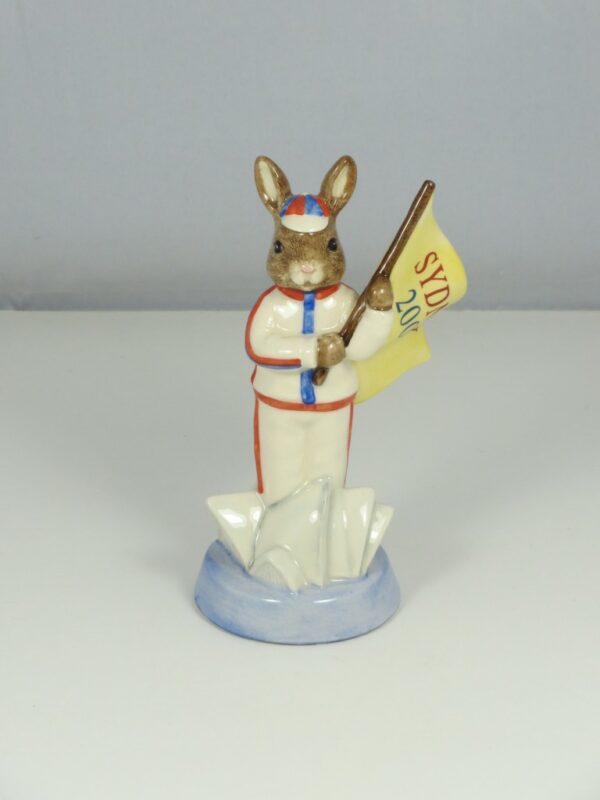 DB216B  England Athlete Bunnykins Sydney 2000